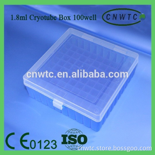 100-well Cryovial Tube Box